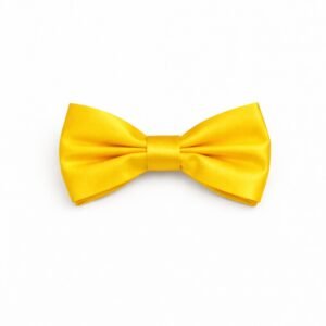 Gravata Borboleta Amarela