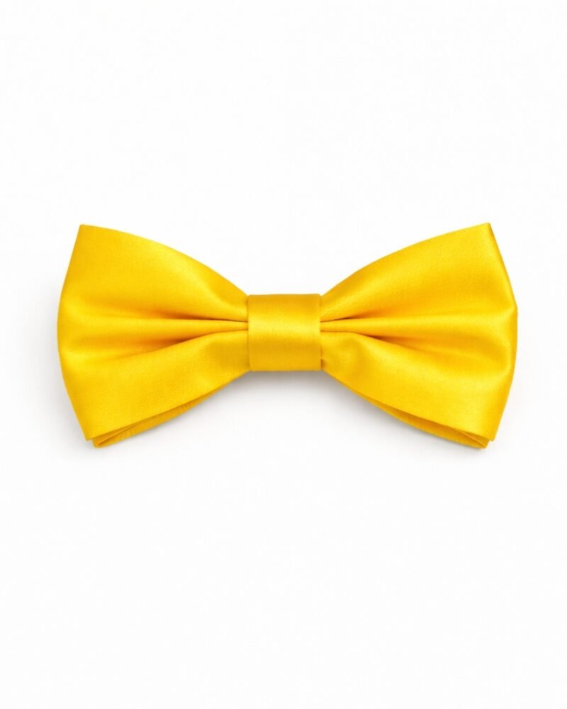 Gravata Borboleta Amarela