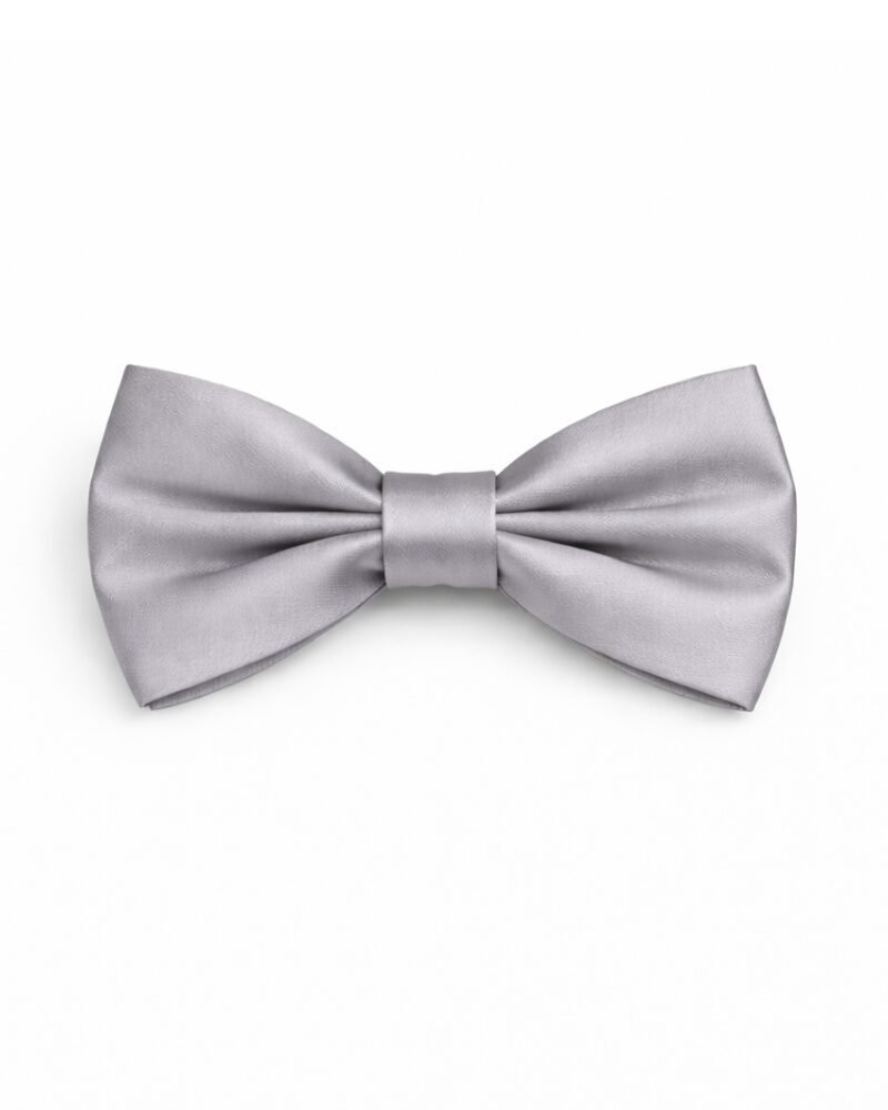 Gravata Borboleta Cinza