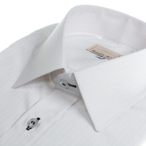 camisa social branca manga curta masculina