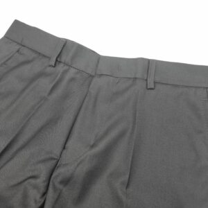 Calça Social Cinza Lisa Poliviscose