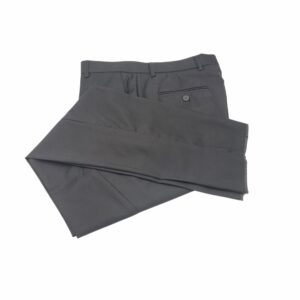 Calça Social Cinza Lisa Poliviscose