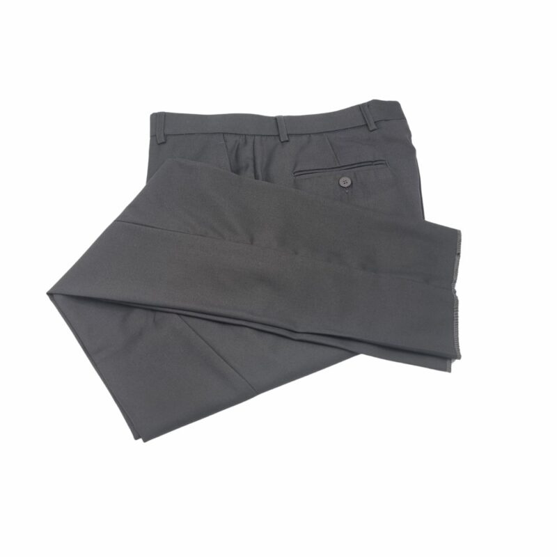 Calça Social Cinza Lisa Poliviscose