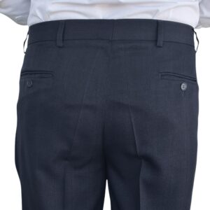 Calça Social Preta Noite Xadrez Príncipe De Gales