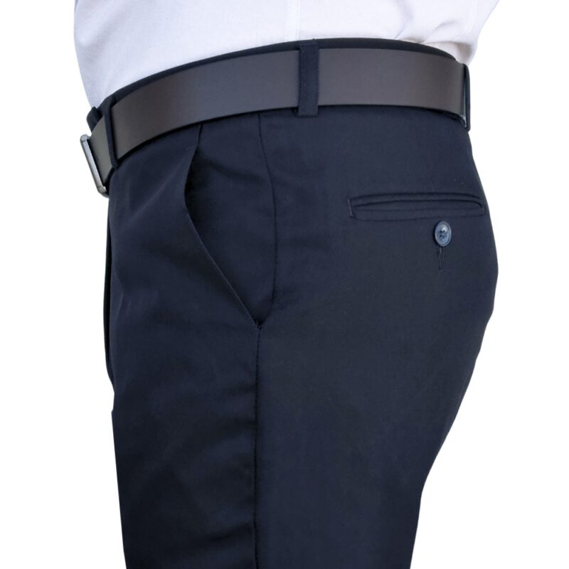 Calça Social Azul Marinho Lisa