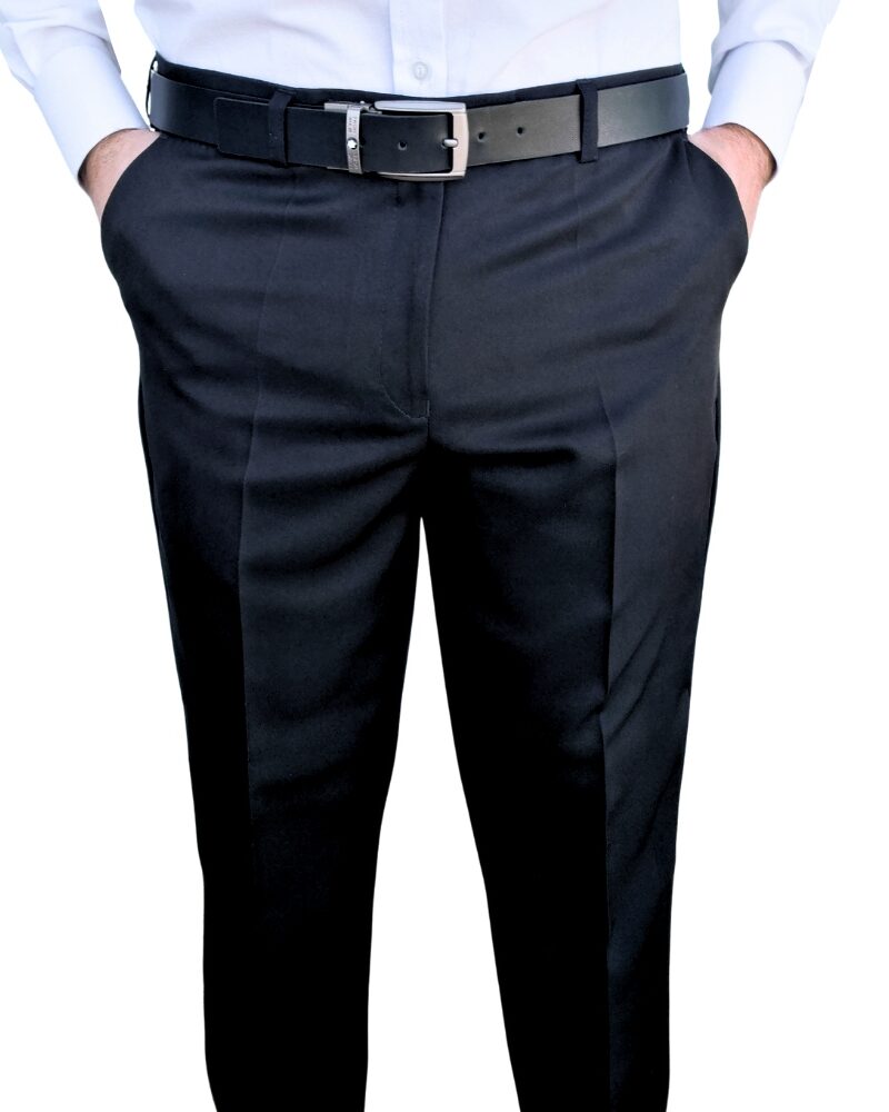 Calça Social Preta Lisa