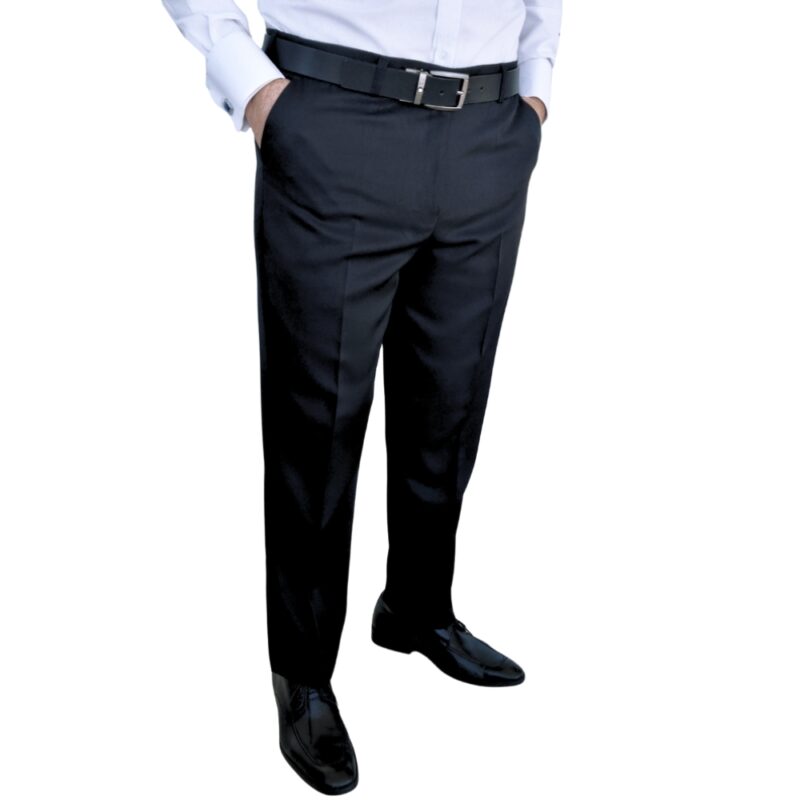 Calça Social Preta Lisa