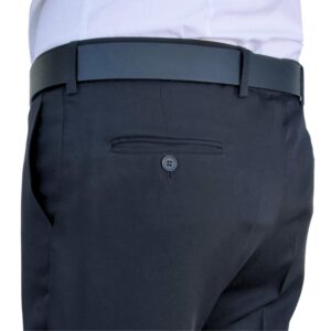 Calça Social Preta Lisa