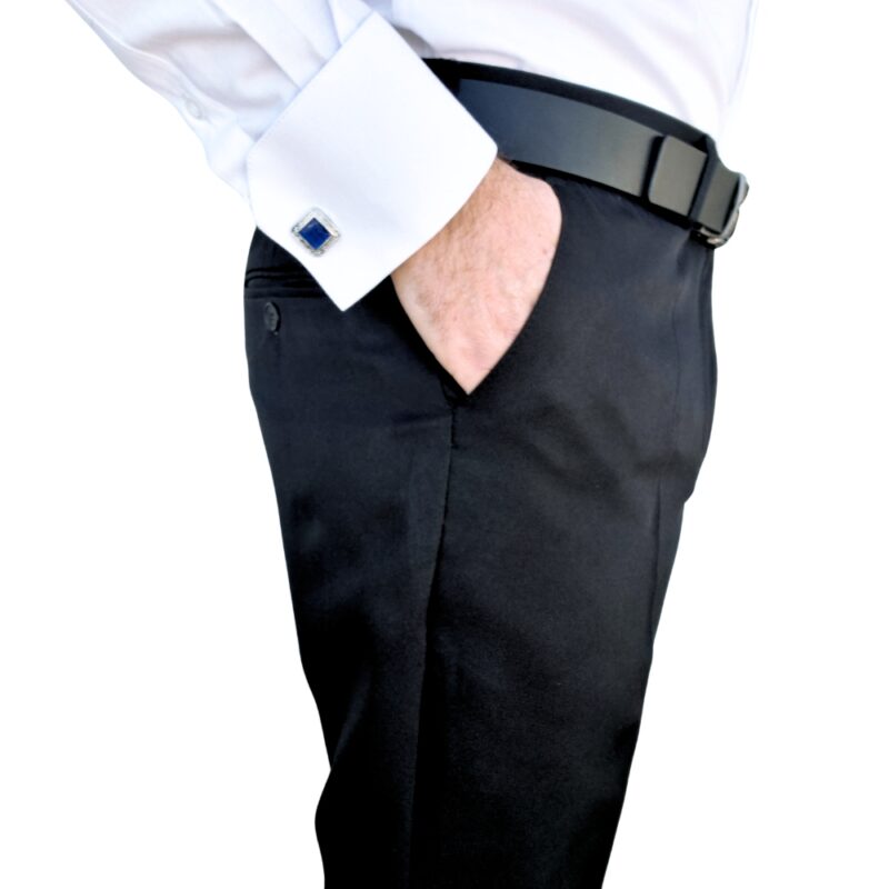 Calça Social Preta Lisa