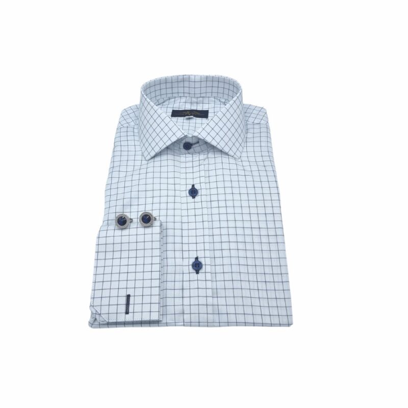 Camisa Egípcio Italiana Branca Tecido Premium