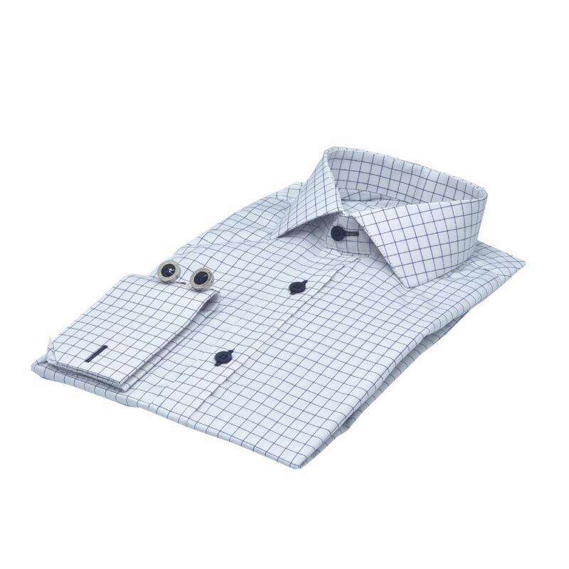 Camisa Egípcio Italiana Branca Tecido Premium