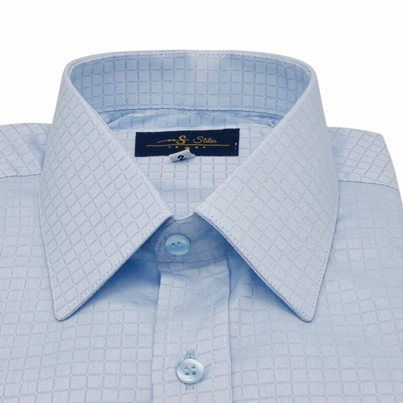 Camisa Egípcio Azul Clarinho Tecido Premium