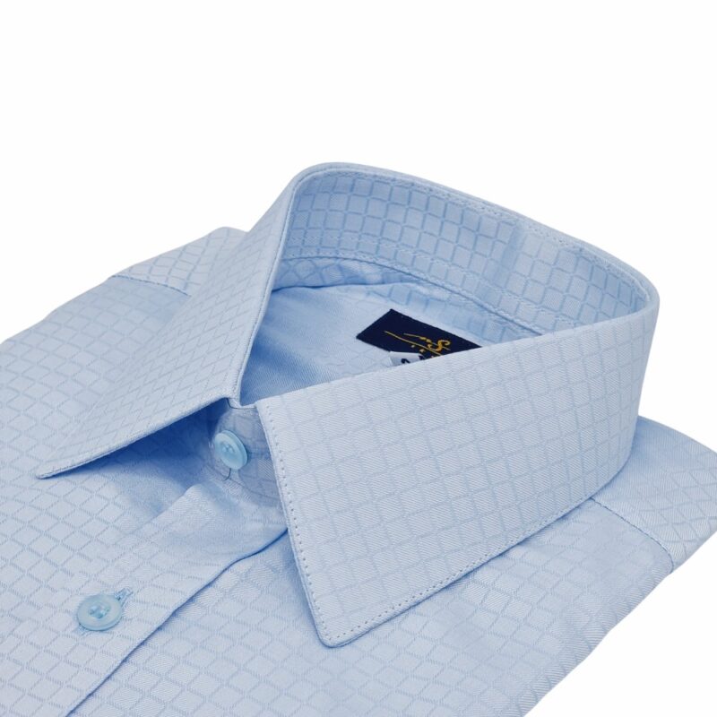 Camisa Egípcio Azul Clarinho Tecido Premium