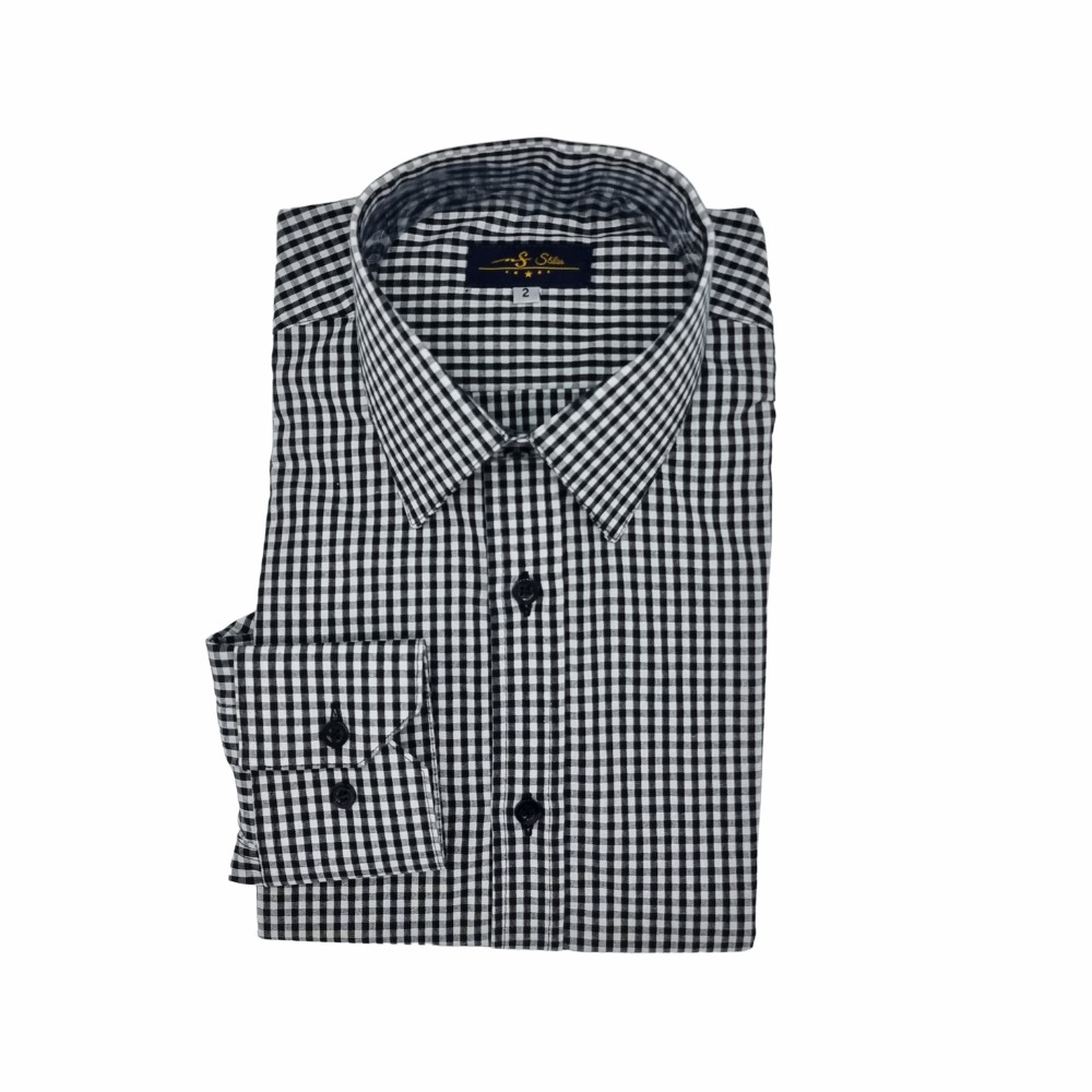 Camisa Masculina 100% Algodão Xadrez