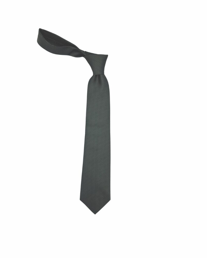 Gravata Verde Escuro 9 cm Tradicional Larga