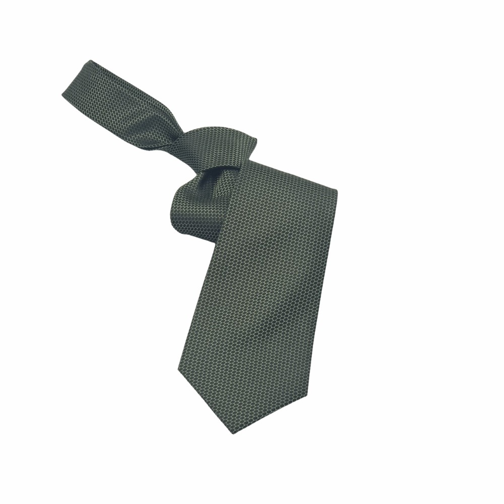 Gravata Verde Escuro 9 cm Tradicional Larga