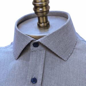 Camisa Italiana Azul 100% Algodão