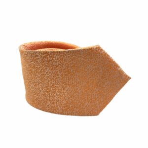 Gravata Laranja Semi Slim 7,5cm