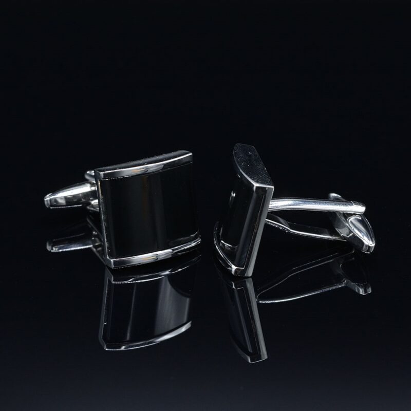 Abotoadura Preta Luxo