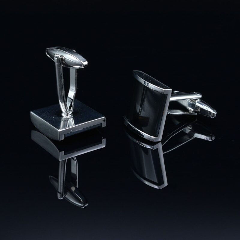 Abotoadura Preta Luxo