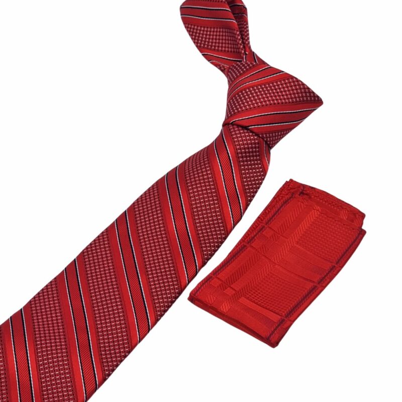 Gravata Vermelha Tradicional Stacy Adams 8 cm