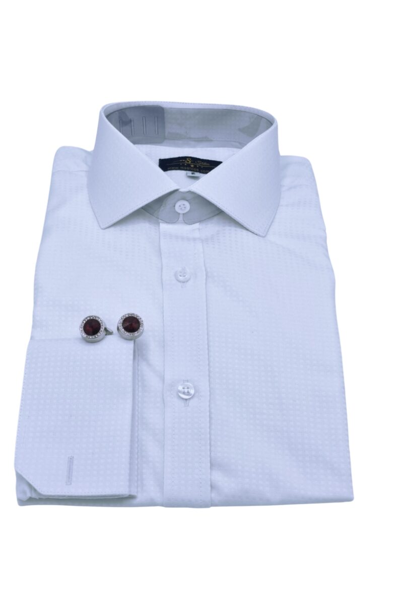 Camisa Fio Egípcio 100% Italiana Tecido Nobre Estampa Discreta