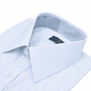 Detalhe interno gola camisa fio egípcio premium
