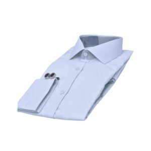 Camisa social branca fio egípcio italiana premium
