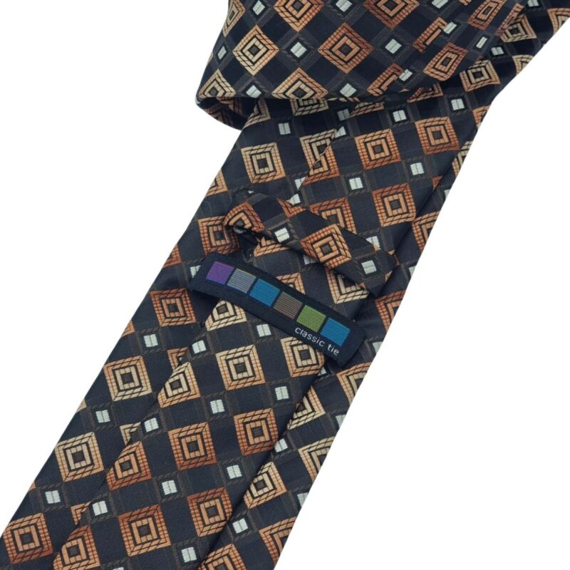 Gravata 8,5 Cm Marrom- Classic Tie