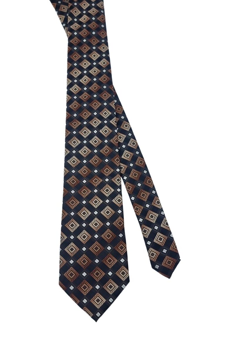 Gravata 8,5 Cm Marrom- Classic Tie