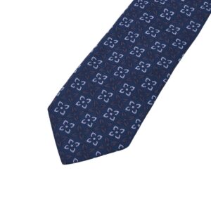 Gravata 8,5 Cm Azul - (100% Seda ) - BrooKS - BrotheRS