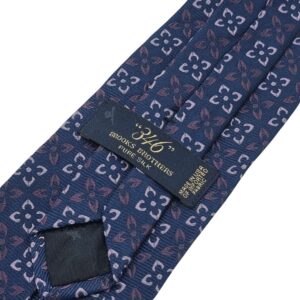 Gravata 8,5 Cm Azul - (100% Seda ) - BrooKS - BrotheRS