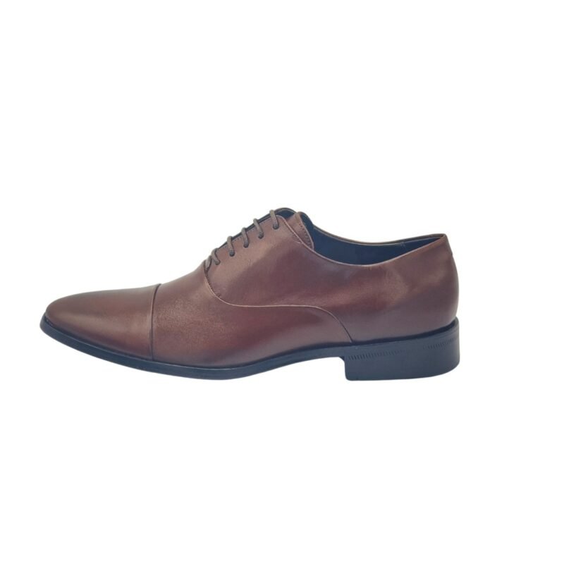 Sapato Social Masculino Oxford De Couro - Marrom - Número 42