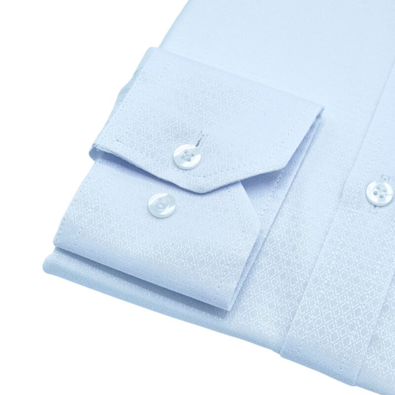 Camisa Italiana Branca Tecido Gravataria