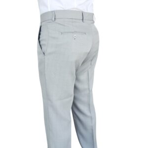 Calça Social Estampa Gales Cinza Clarinho