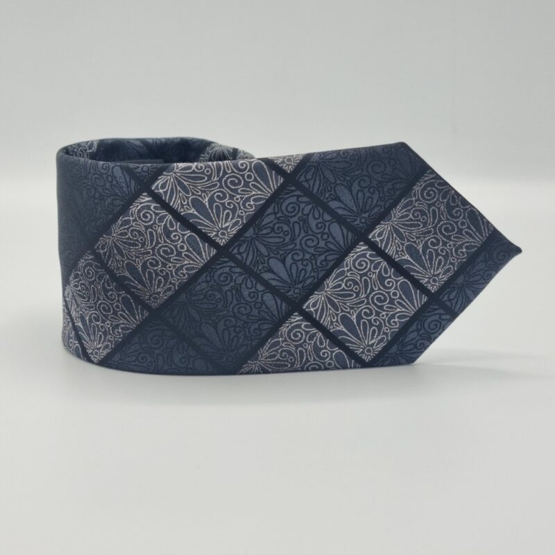 Gravata Marca Esteve Harvey Cinza 8,5 cm x 1,50 Cm Tradicional