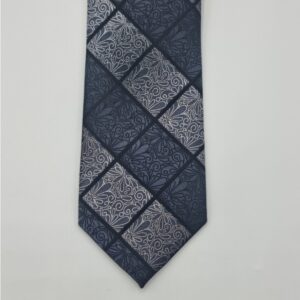 Gravata Marca Esteve Harvey Cinza 8,5 cm x 1,50 Cm Tradicional