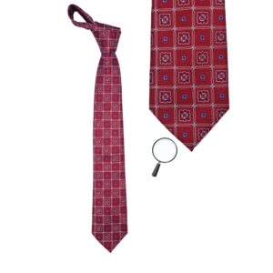 Gravata Marca Pierre Cardin Vermelha 8,5 cm x 1,53 Cm Tradicional