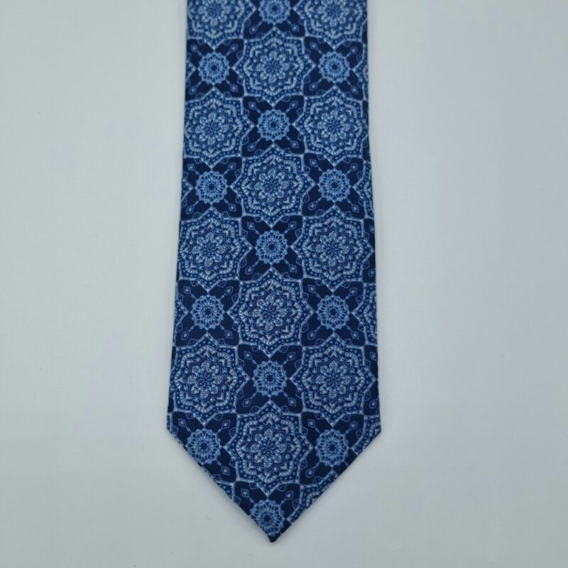 Gravata Marca Esteve Harvey Azul 8 cm x 1,47 Cm