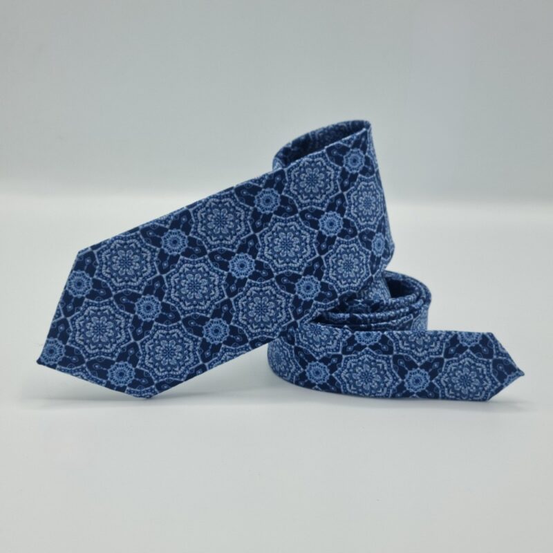 Gravata Marca Esteve Harvey Azul 8 cm x 1,47 Cm