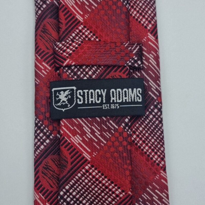Gravata Marca Stacy Adams 8,5 cm x 1,53 Cm Tradicional