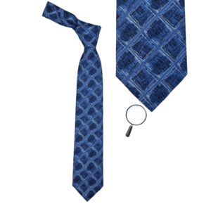 Gravata Marca Stacy Adams Azul 8,5 cm x 1,51 Cm Tradicional