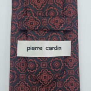 Gravata Marca Pierre Cardin Vinho 8,5 cm x 1,51 Cm Tradicional