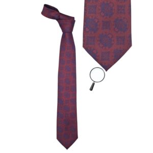 Gravata Esteve Harvey Vinho 8,5 cm x 1,48 Cm Tradicional