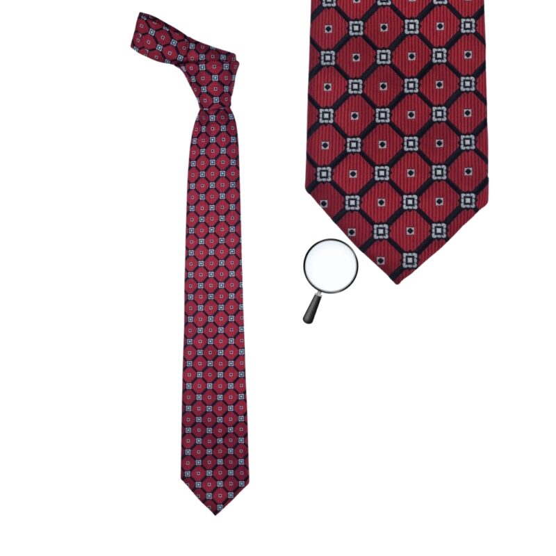 Gravata Vermelha 8 cm x 1,49 Cm