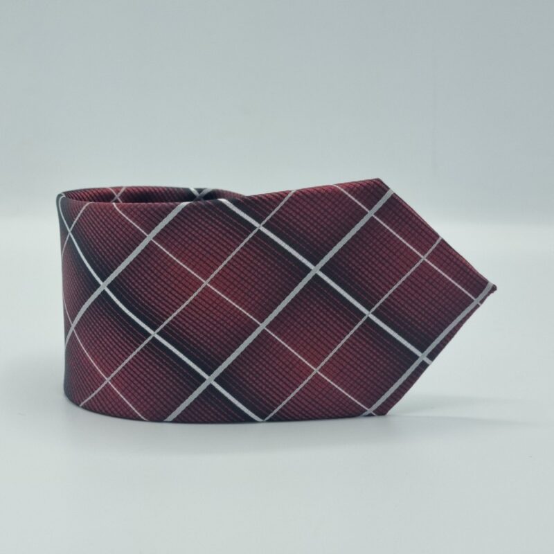 Gravata Marca Pierre Cardin Vinho 8,5 cm x 1,52 Cm Tradicional