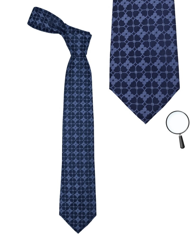 Gravata Marca CP Neckwear Azul 8,5 cm x 1,47 Cm Tradicional