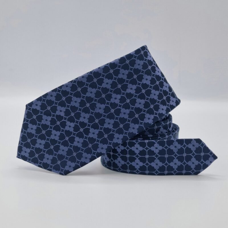 Gravata Marca CP Neckwear Azul 8,5 cm x 1,47 Cm Tradicional