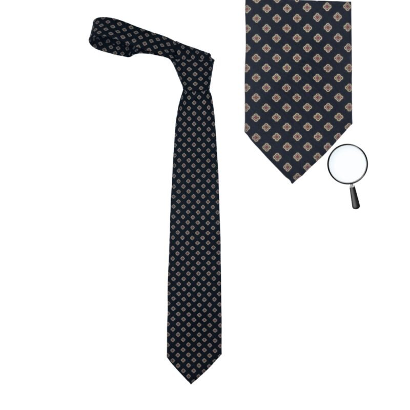 Gravata Marca hahne´s - store for mem- Preta 8 cm x 1,45 Cm