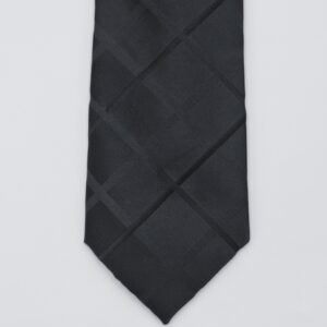 Gravata Esteve Harvey Preta 8,5 cm x 1,49 Cm Tradicional